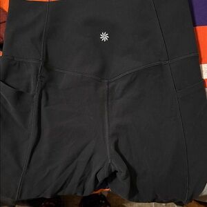 Athleta Black High-Waisted Leggings